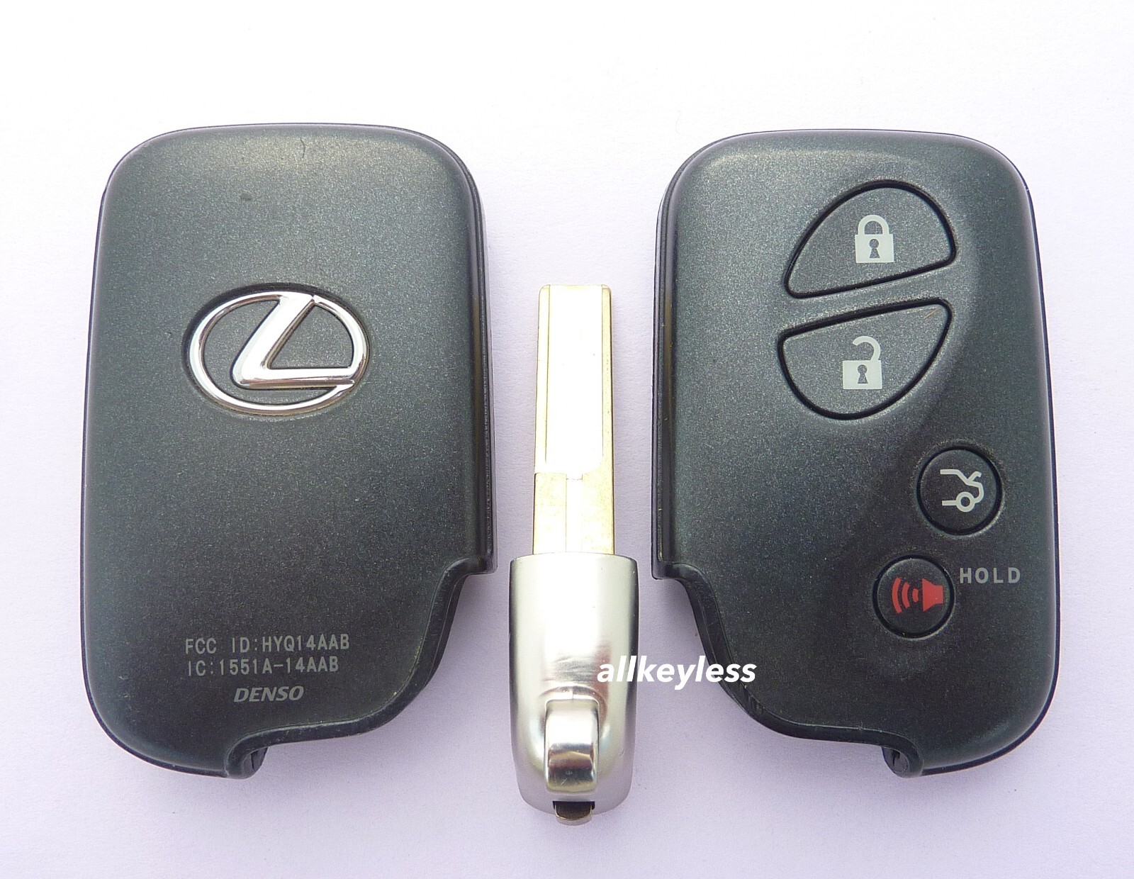 OEM 2009-2014 LEXUS ES GS IS smart keyless entry remote key fob HYQ14AAB 3370 E