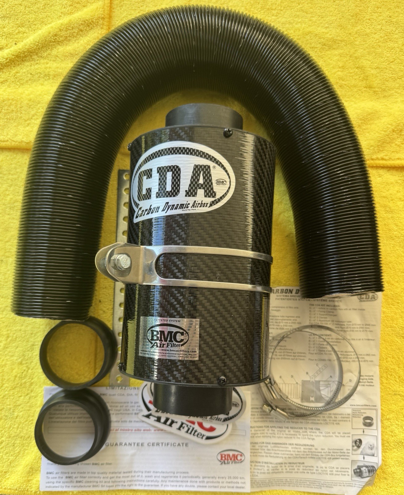BMC Carbon Dynamic Airbox CDA Intake Kit Carbon Fiber Universal NEW