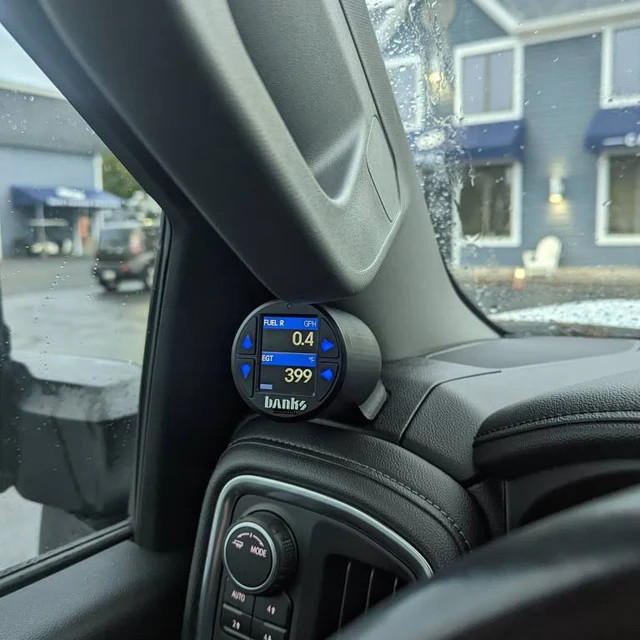 Chevy GMC Sierra Silverado 1500 2500 3500 Single Gauge Pod Mount 2019-2022