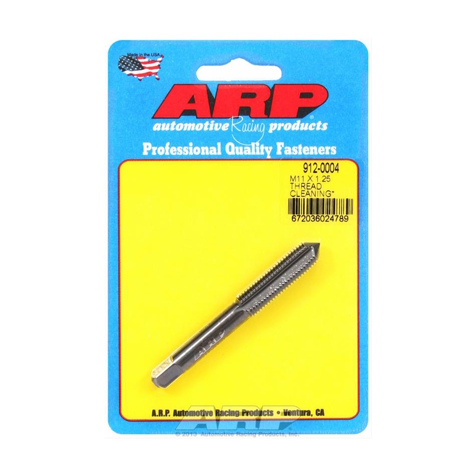 ARP Thread Chaser Universal 11 mm x 1.25 in Male Thread Zinc Oxide Steel Each