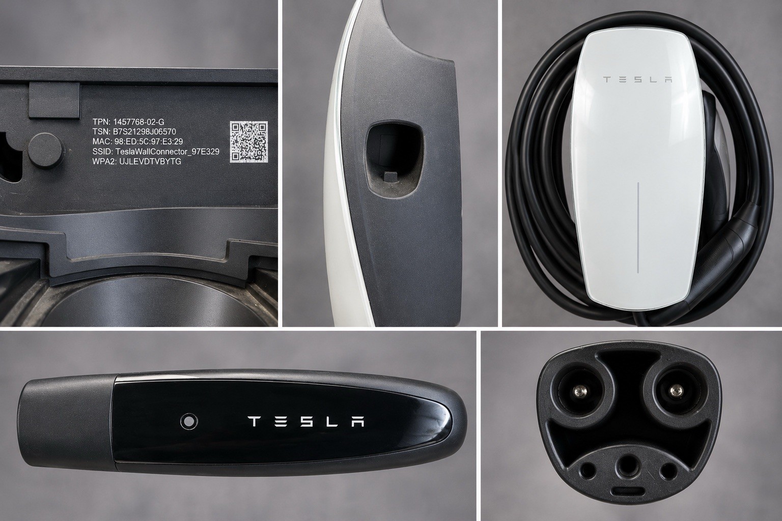 Tesla Gen 3 Wall Connector – Level 2 Home EV Charger –48A / 11.5 kW