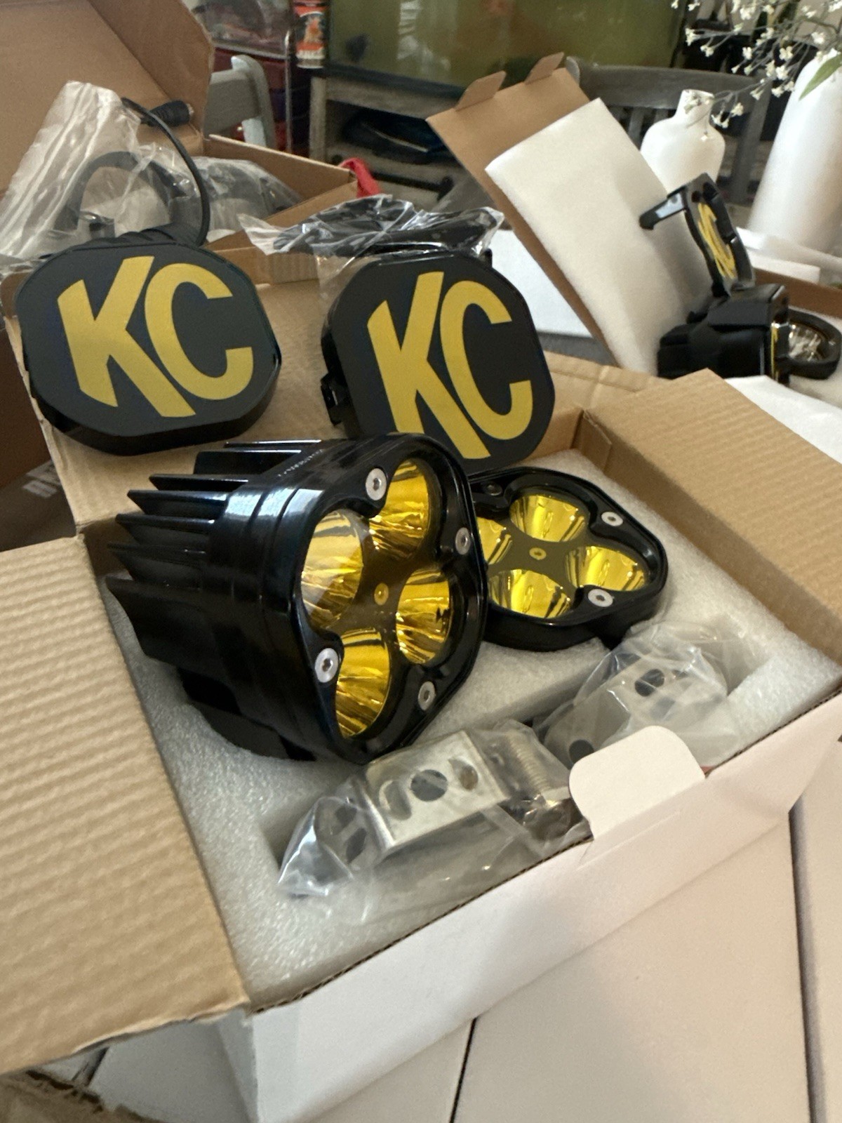 3 Inch Led Pod W/Kc Cover Led Work Light 1 PAIR