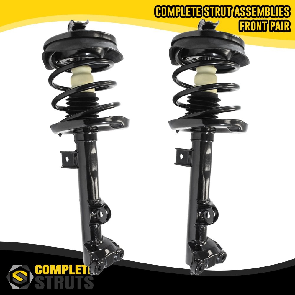 2006-2009 Mercedes CLK350 RWD Front Pair Complete Strut & Coil Spring Assemblies