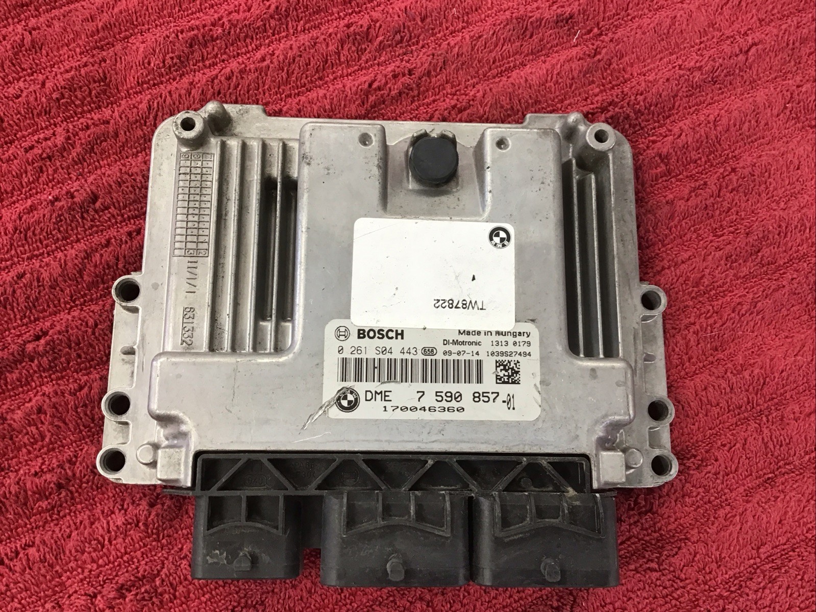 OEM 2009-2012 Mini Cooper S 1.6L ECM Module | 7590857