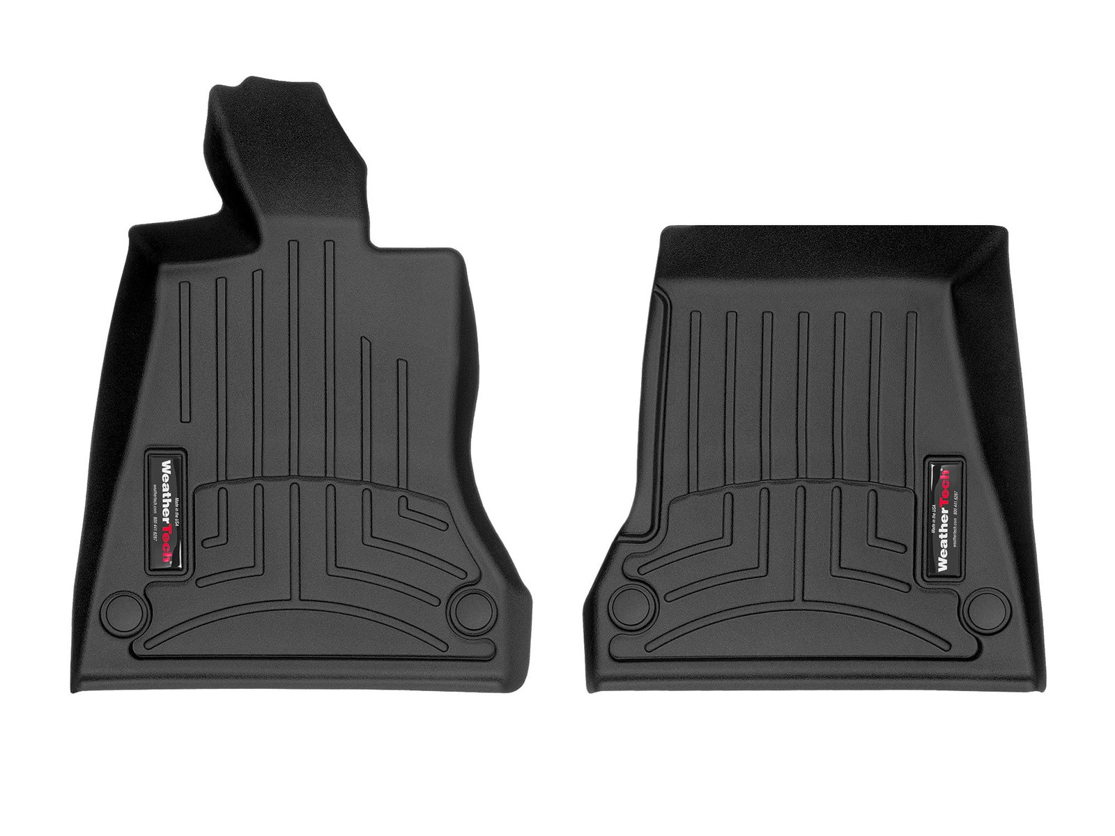 WeatherTech FloorLiner for 2020-2024 McLaren GT - 1st Row, Black