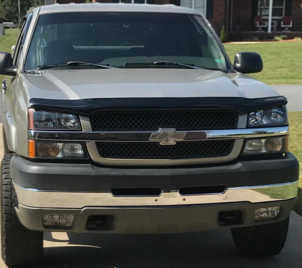 Bugflector Hood Protector Bug Shield Deflector for 2003-2005 Silverado 1500 2500