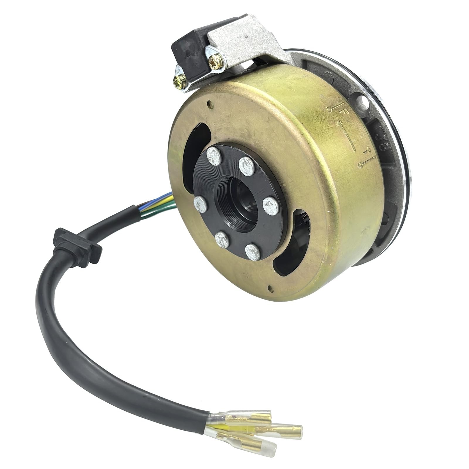 2 Coil Ignition Magneto Stator Flywheel Rotor Kit for 50cc-125cc Engines