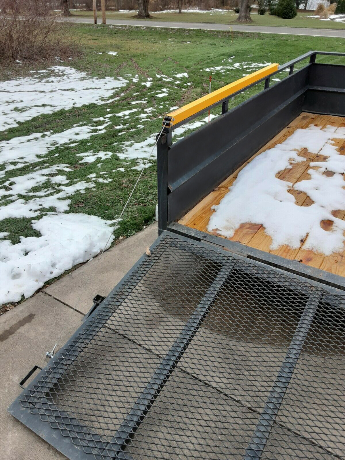 Trailer Tailgate Liftgate Ramp Lift Assist System 400 Pounds 2 Sided Yellow