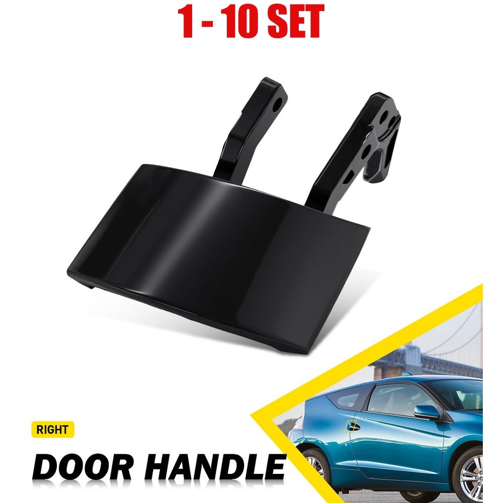1-10x Fit Honda CRZ CR-Z 2011-2016 Front Right Door Handle Exterior Black Metal