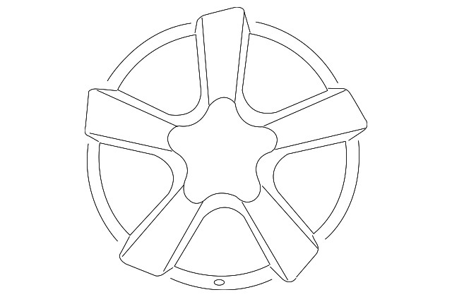 Genuine Mazda Wheel Alloy 9965-23-8080