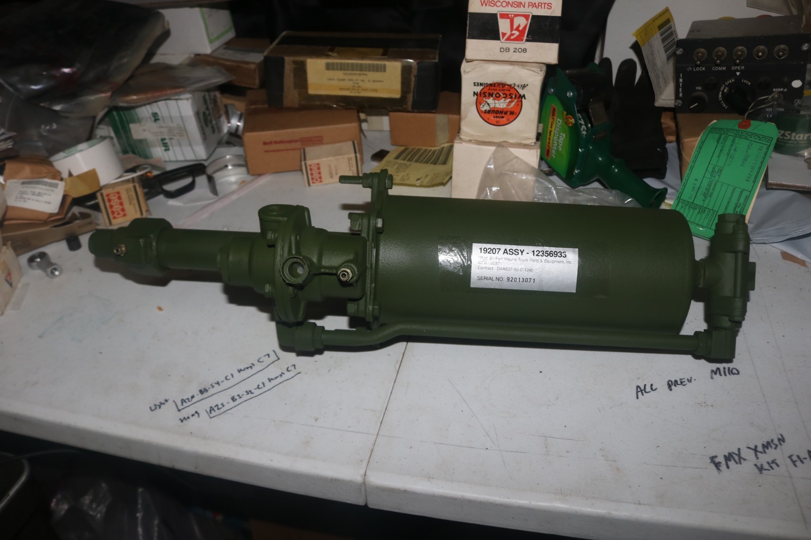 NOS USGI M39 M54 M809 5 ton truck air pack PN 12356933 7376689 2530007376689 NOS USGI M39 M54 M809 5 ton truck air pack PN 12356933 7376689 2530007376689