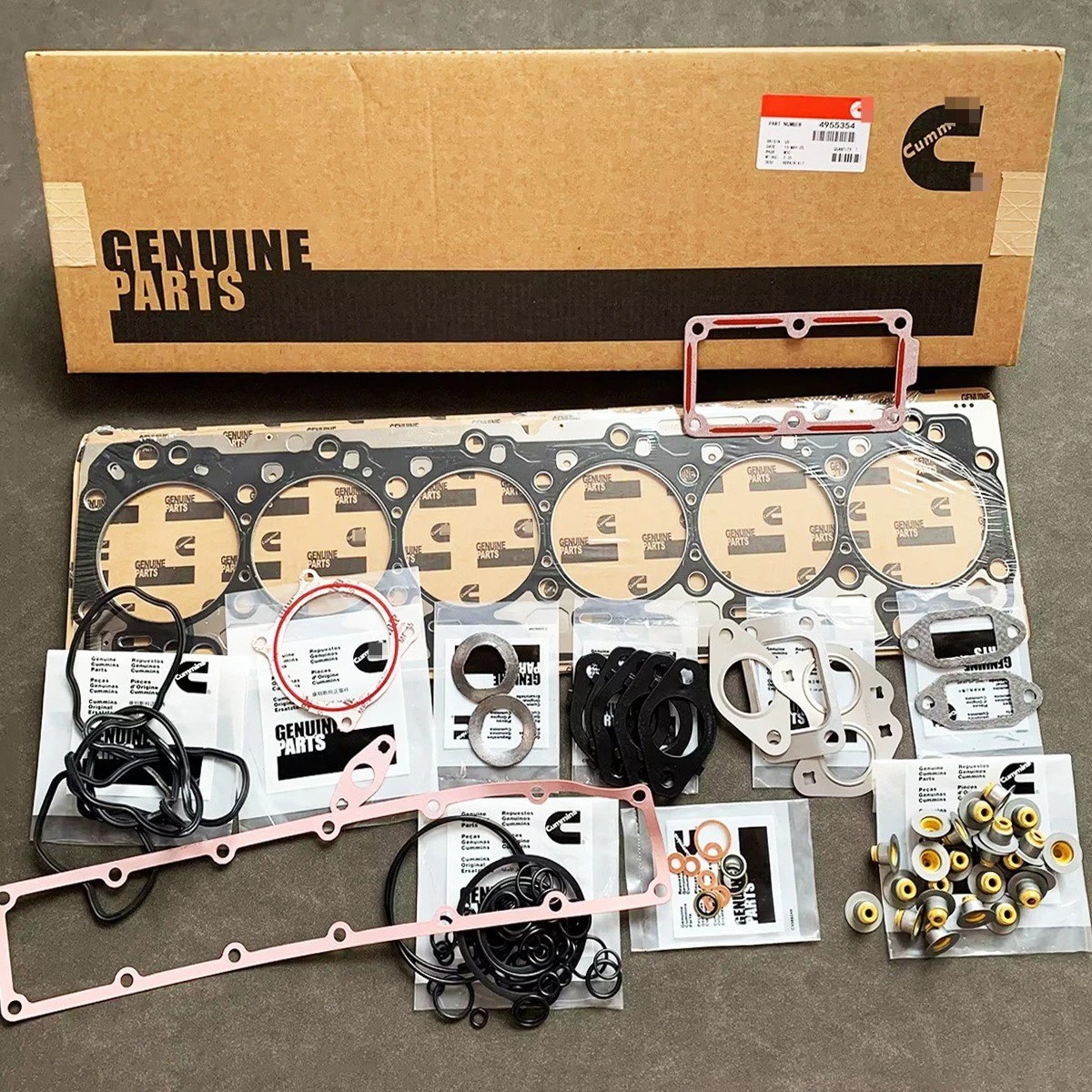 For 2007-2012 Dodge Ram 2500 6.7L Cummins Cylinder Head Gasket Set Kit 4955354