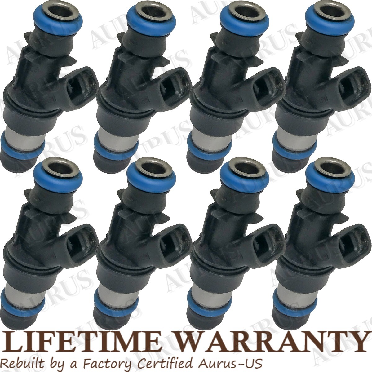 x8 OEM Delphi Fuel Injectors for 2001-2006 Chevy Silverado 2500 HD 3500 6.0L V8