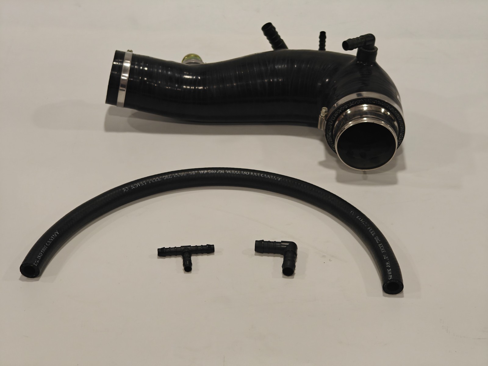 Cobb Tuning Subaru Silicone Turbo Inlet V2 STI 2008-2021 || 712400-BK