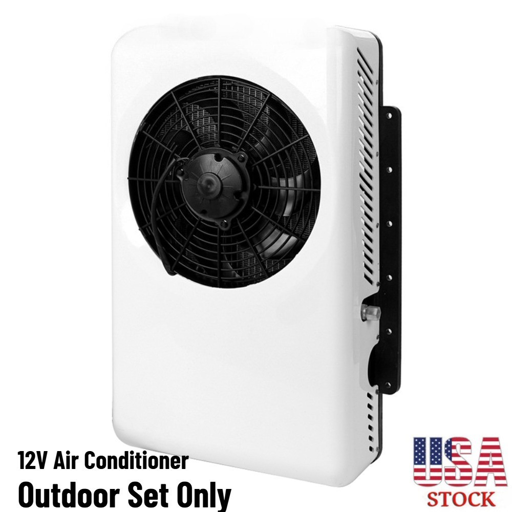 12V Air Conditioner Mini Split A/C For Semi Truck Cab RV Vans Outdoor Set Only 12V Air Conditioner Mini Split A/C For Semi Truck Cab RV Vans Outdoor Set Only
