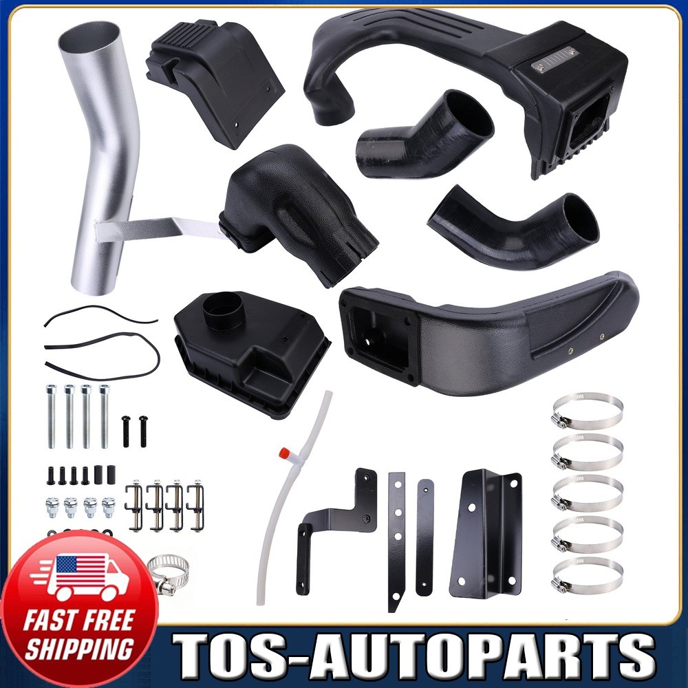 New Snorkel For Jeep Wrangler Jk Air Intake 2007-2018 Black