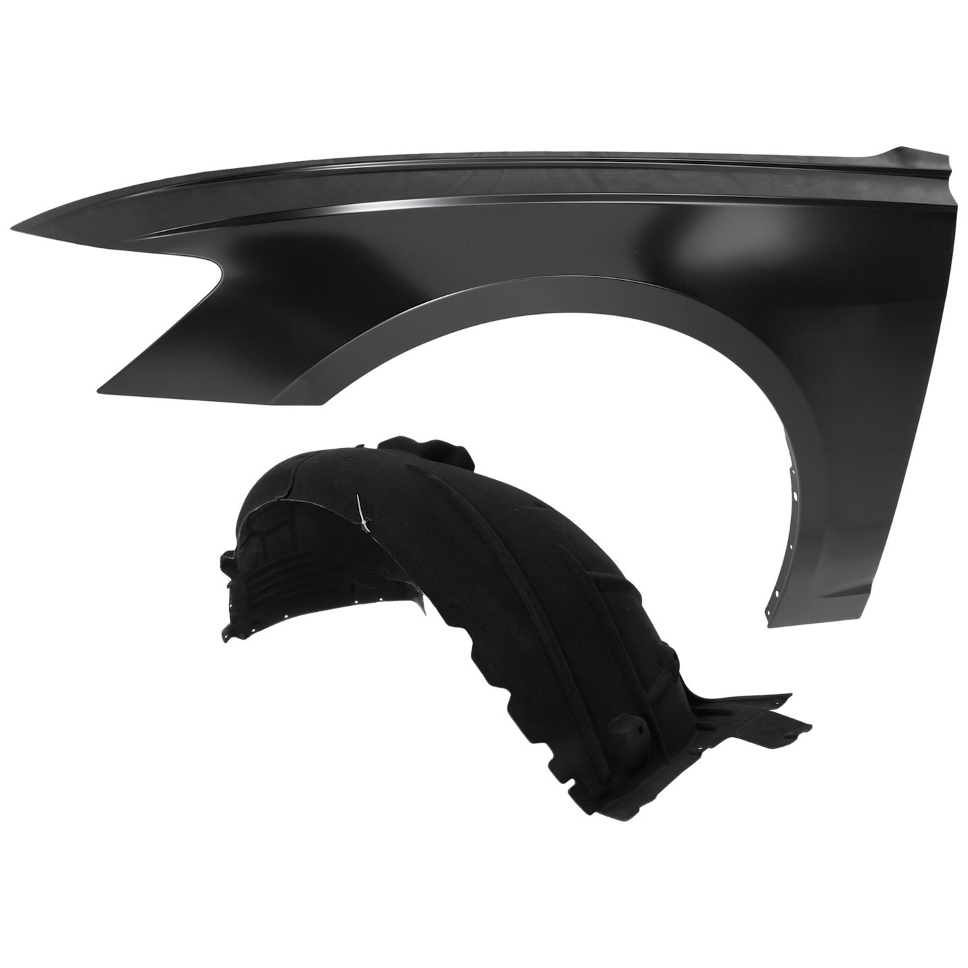Fender Front Driver Left Side Aluminum for Audi A6 Quattro 2019-2021, 2023