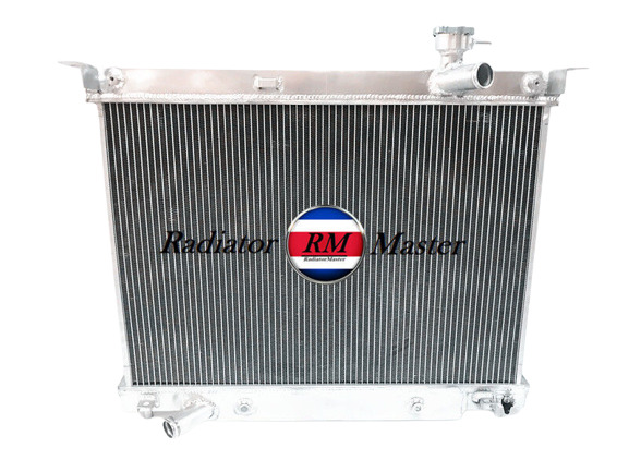 4ROW Aluminum Radiator For Chevy Trailblazer  9-7X Envoy Ascender Rainier 4.2L