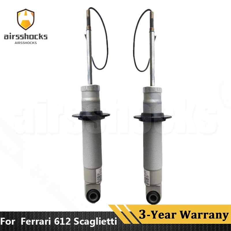 2X Fit Ferrari 612 Scaglietti Sessanta 05-11 Rear Shock Absorbers 214591