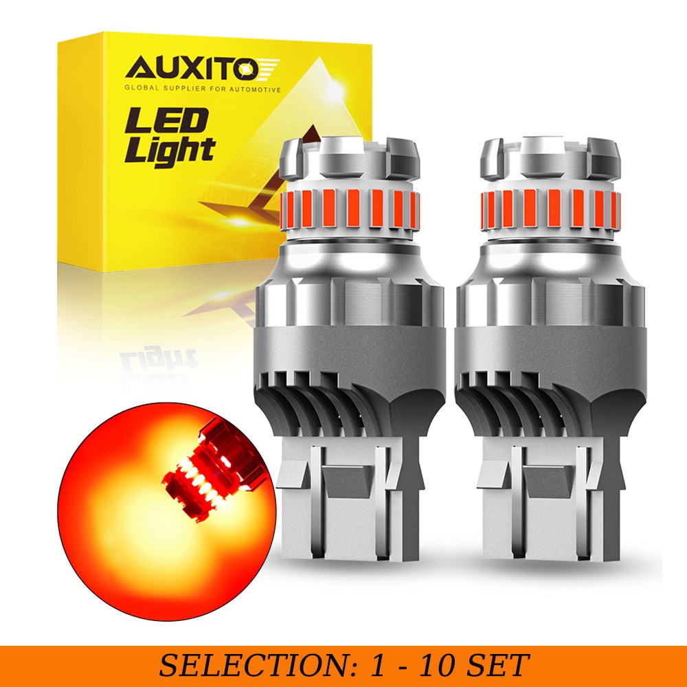 2-20X AUXITO Red 7443 LED Turn Signal Brake Tail Park Light Bulbs 7444 7440 7441