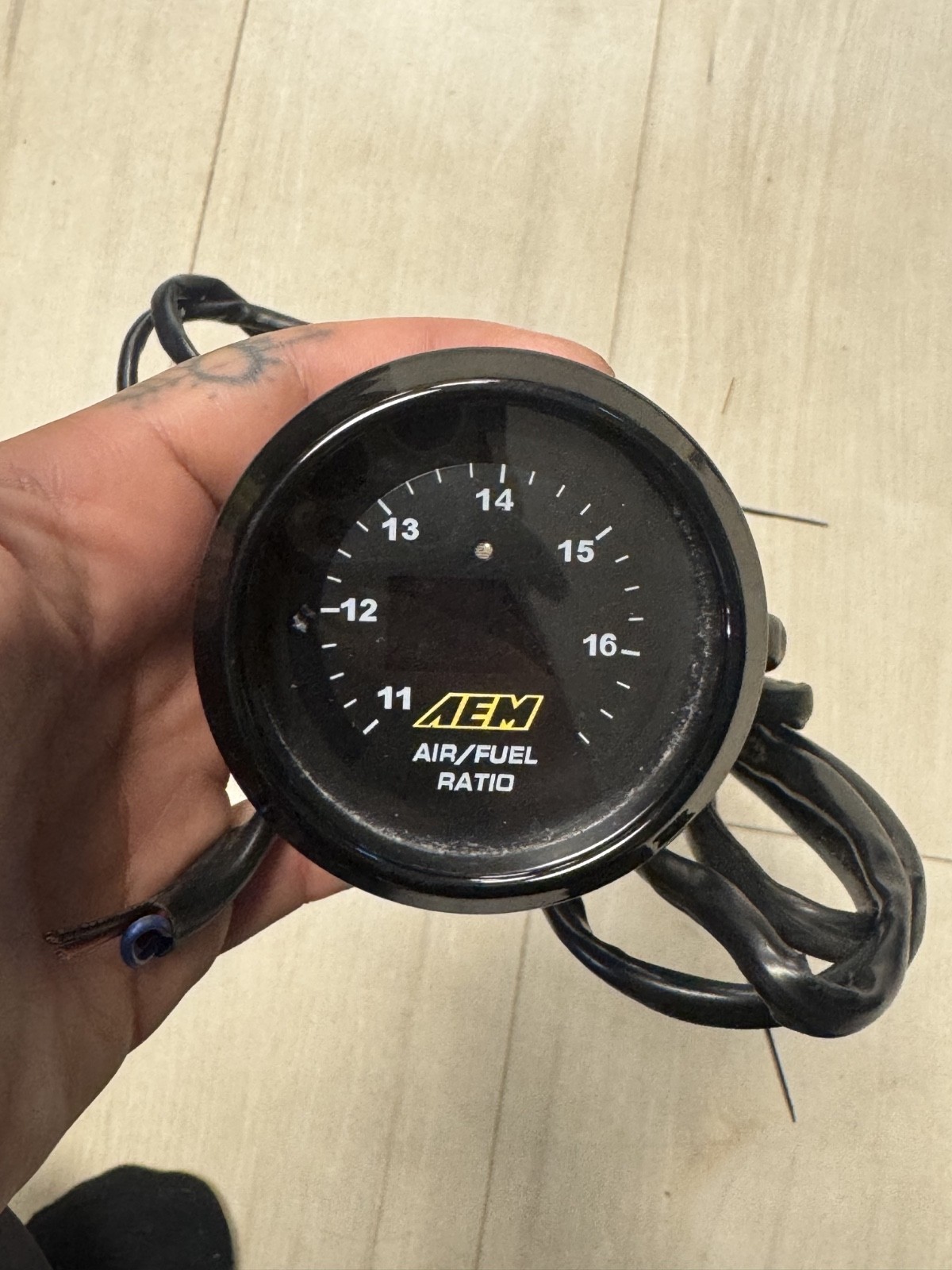 GENUINE AEM 35-8460 Wideband Gauge Controller AFR Air Fuel Ratio