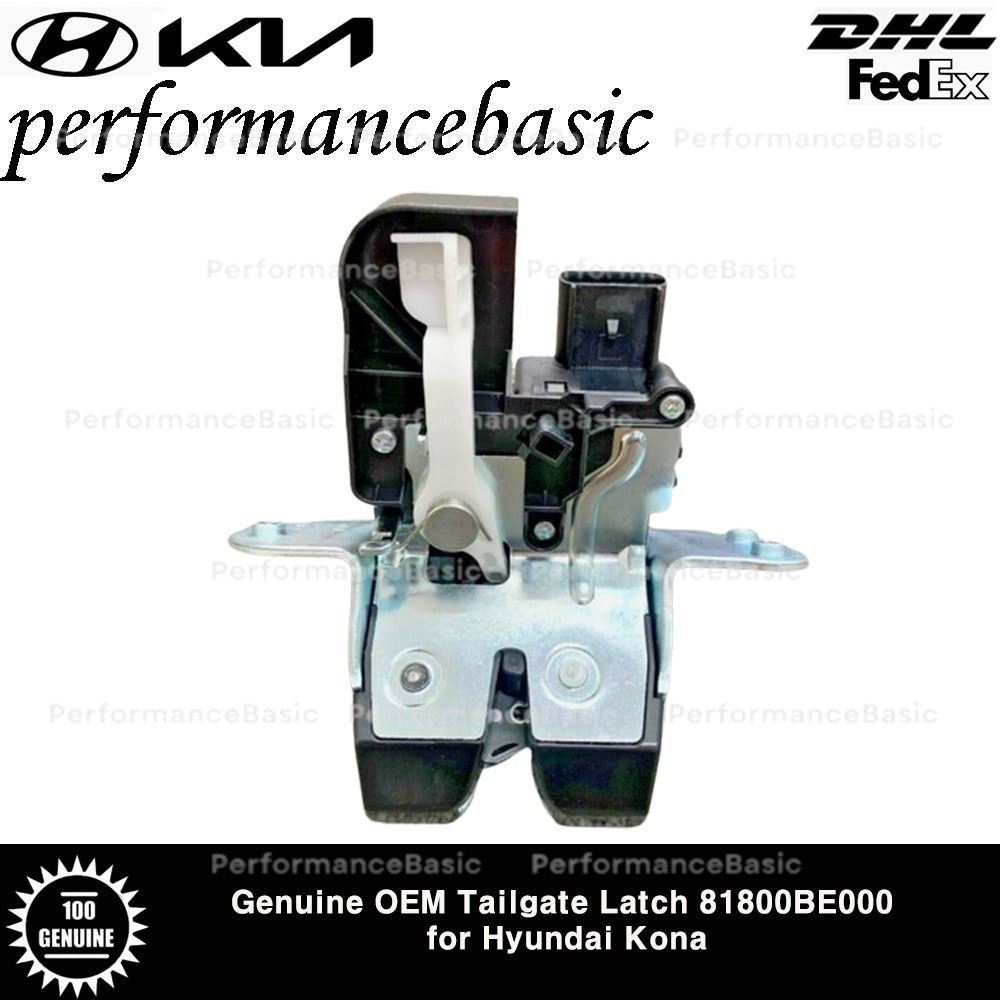 Genuine OEM Tailgate Latch 81800BE000 for Hyundai Kona