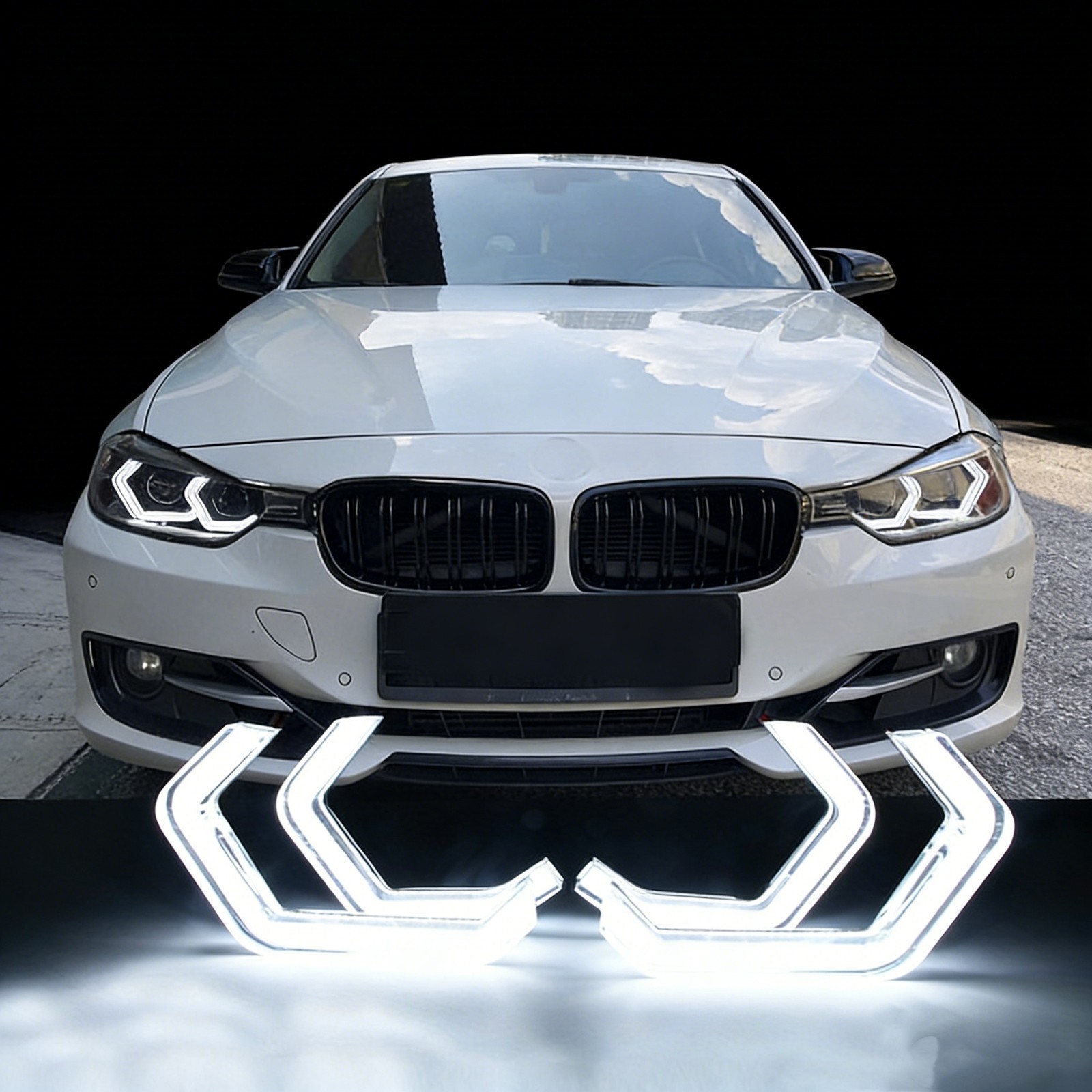 Concept Iconic Style LED Angel Eyes Halo For BMW F30 F31 F32 F34 F80 F82 F83 M2