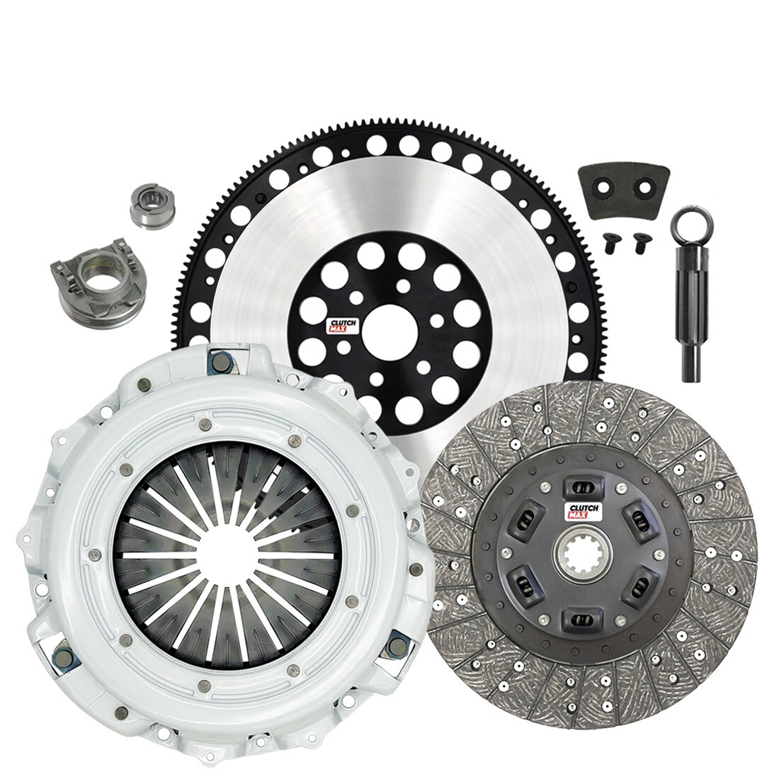 CM HD CLUTCH KIT+BILLET STEEL FLYWHEEL COMPLETE SET for 65-69 FORD MUSTANG 289