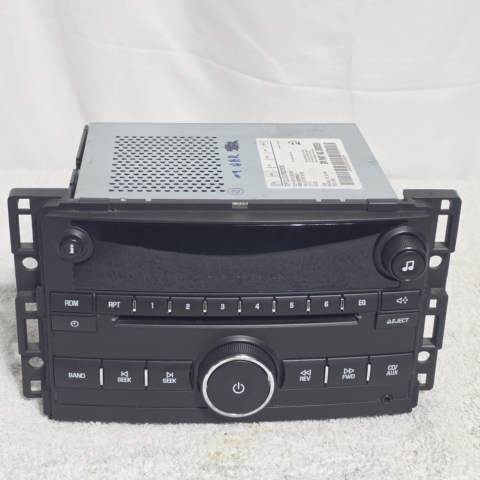 2009-2011 CHEVROLET HHR RADIO CD MP3 AUX PLAYER RECEIVER OEM FACTORY 25833529