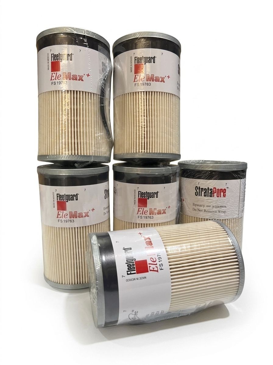 6 PACK FS19763 Fleetguard Fuel Water Separator PF9814; P550850;L9763FXL, 33763 6 PACK FS19763 Fleetguard Fuel Water Separator PF9814; P550850;L9763FXL, 33763