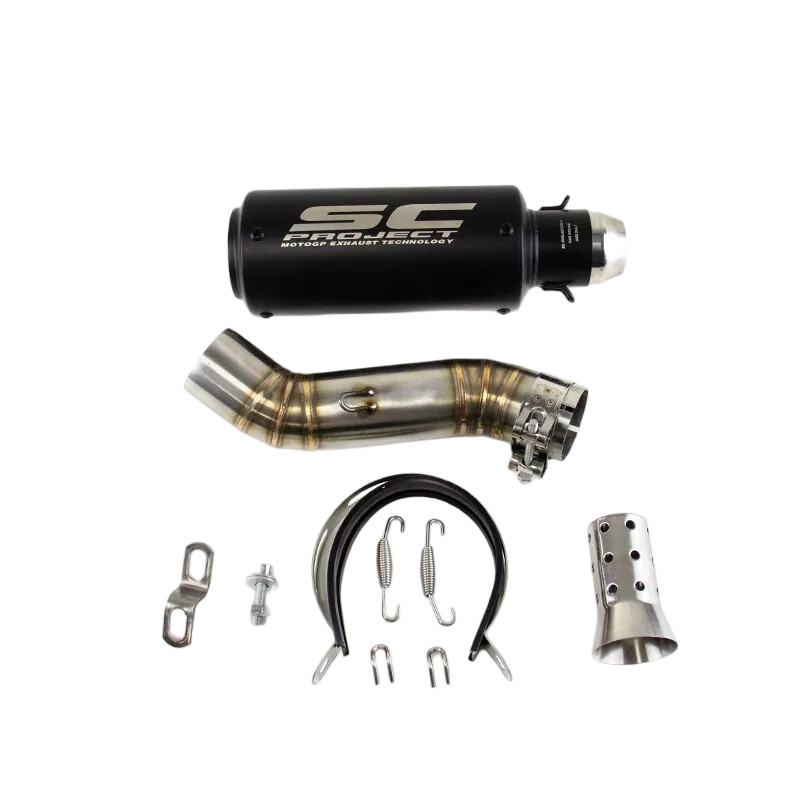 CBR500R 2016-2025 for Honda CB500F CB500X Exhaust Mid Tail Pipe Slip on Muffler