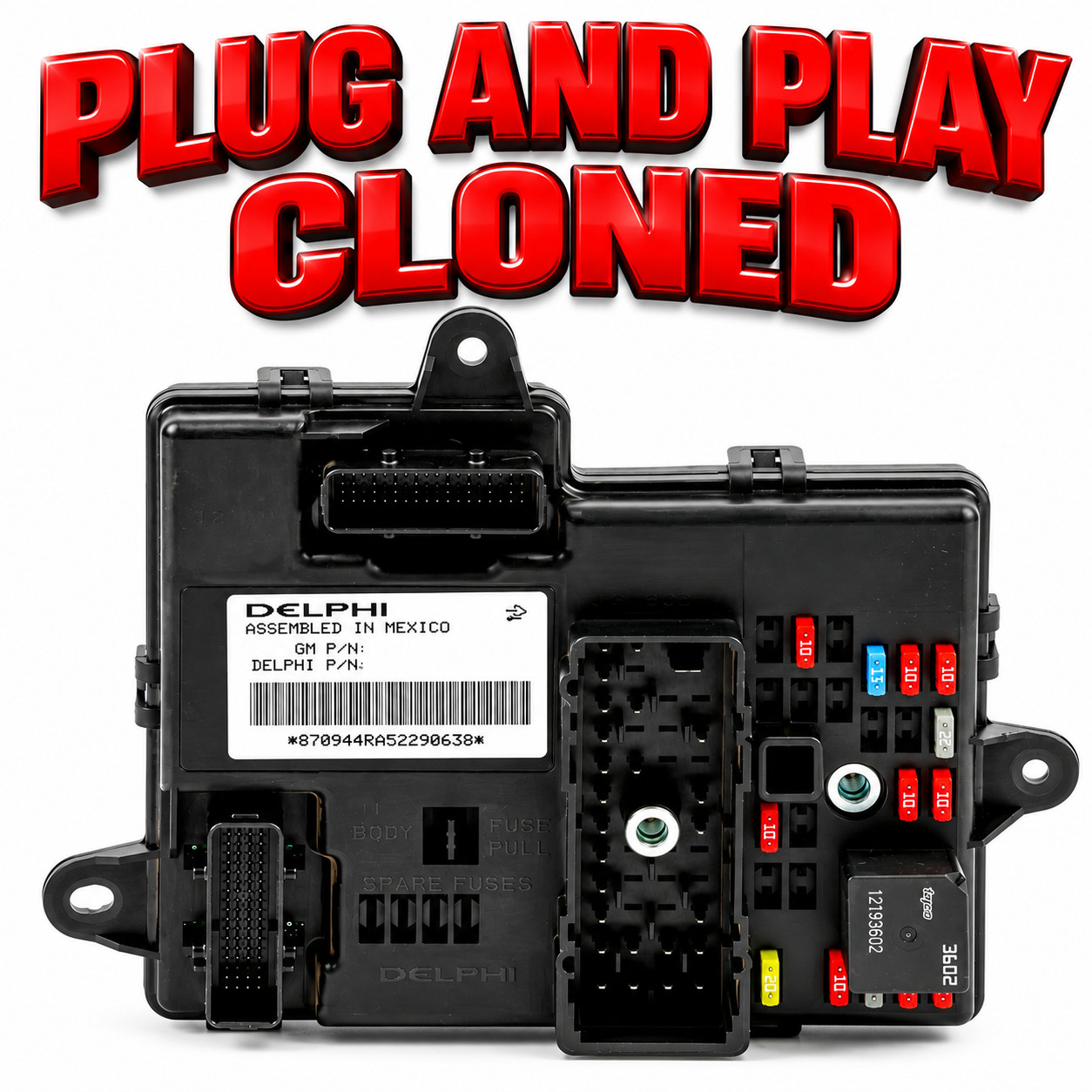 08-09 Chevrolet Malibu BCM Body Control Module 25885305 GM VIN Programmed