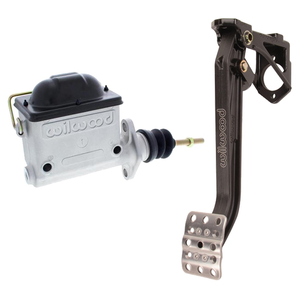 Wilwood 340-13834 7:1 Brake/Clutch Pedal w/HV MC, 3/4 Inch Bore