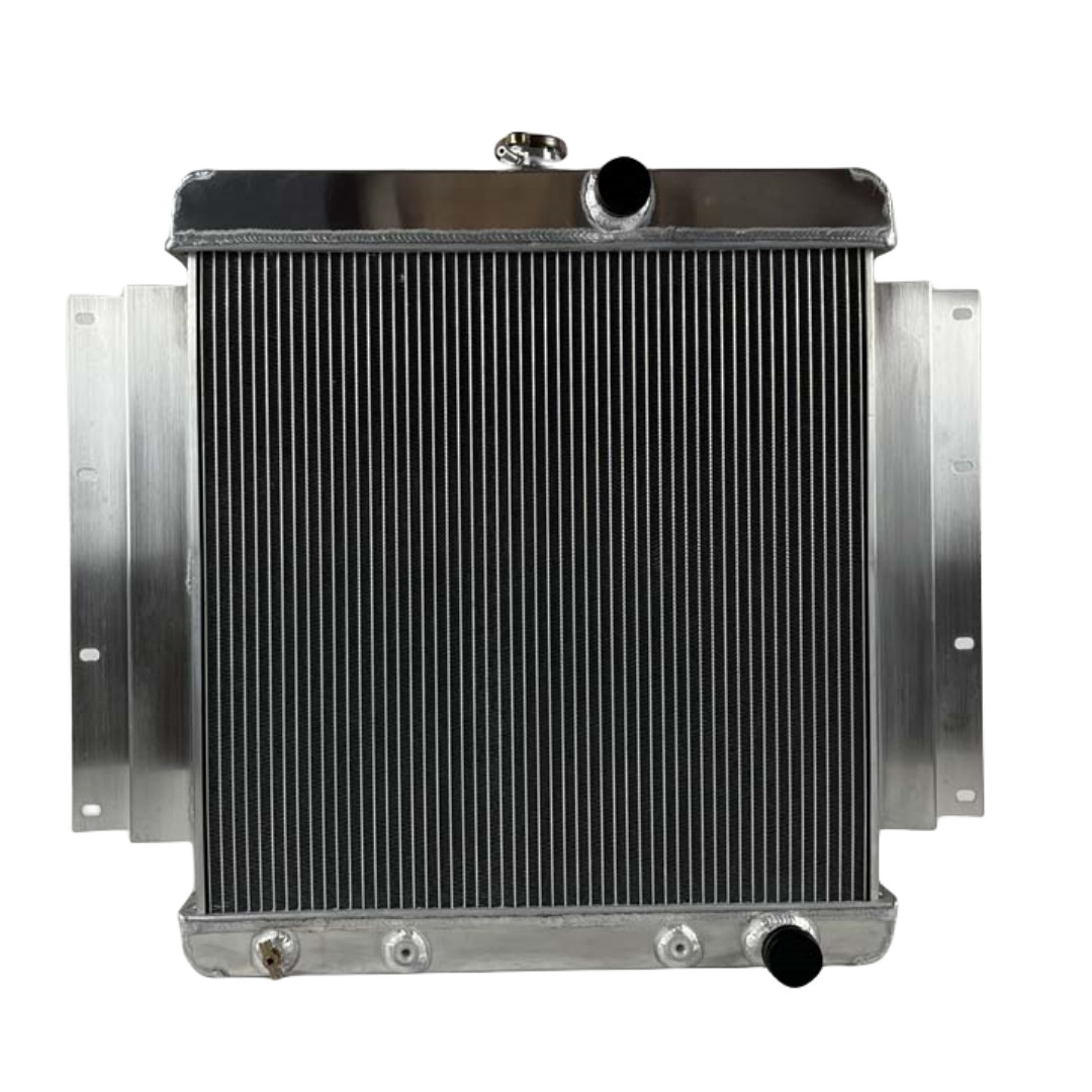 Aluminum Radiator For 1961-1969 1963 DODGE D100 Series Pickup 2.8L 3.7L L6 AT MT
