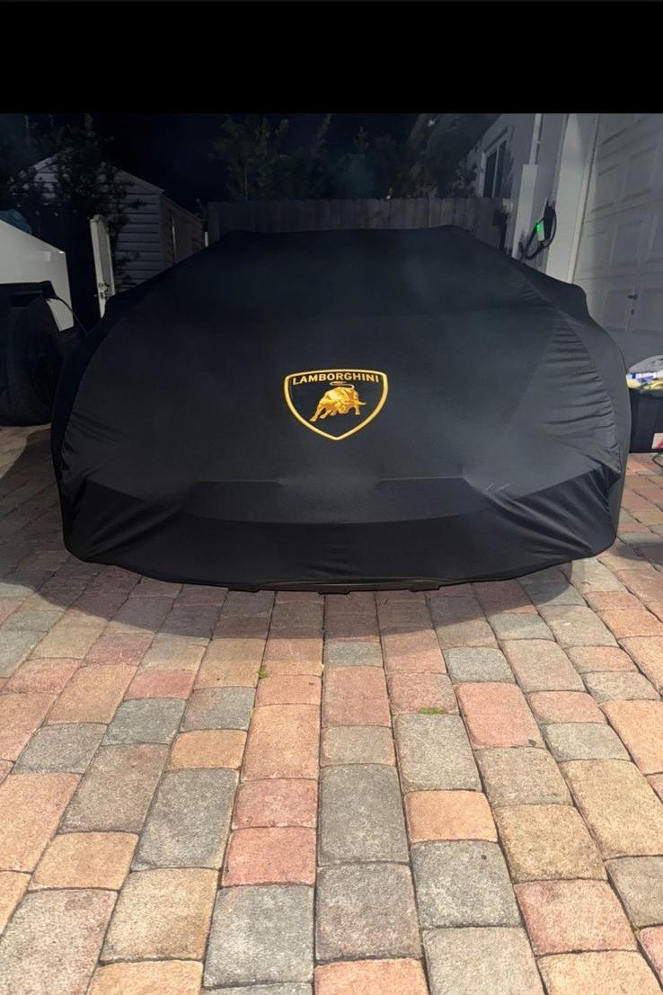 Fits Lamborghini Huracan Indoor Car Cover Custom Fit Breathable Fabric