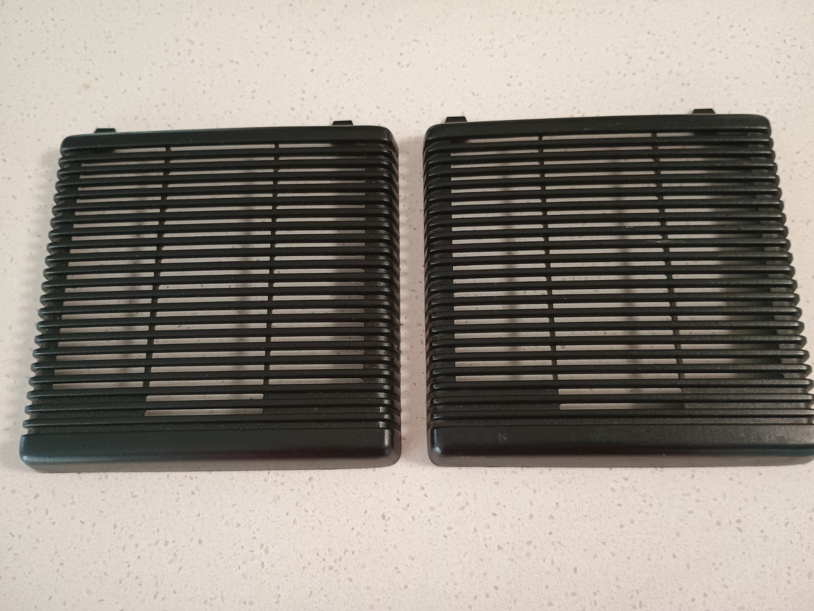 🇸🇪 (1989-1995) VOLVO 740 940 BLACK REAR DOOR SPEAKER GRILLE SET* EXTRA NICE A+