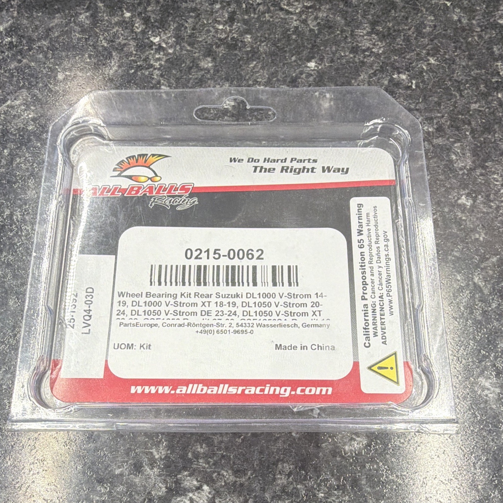 All Balls Racing Part Number 25-1392