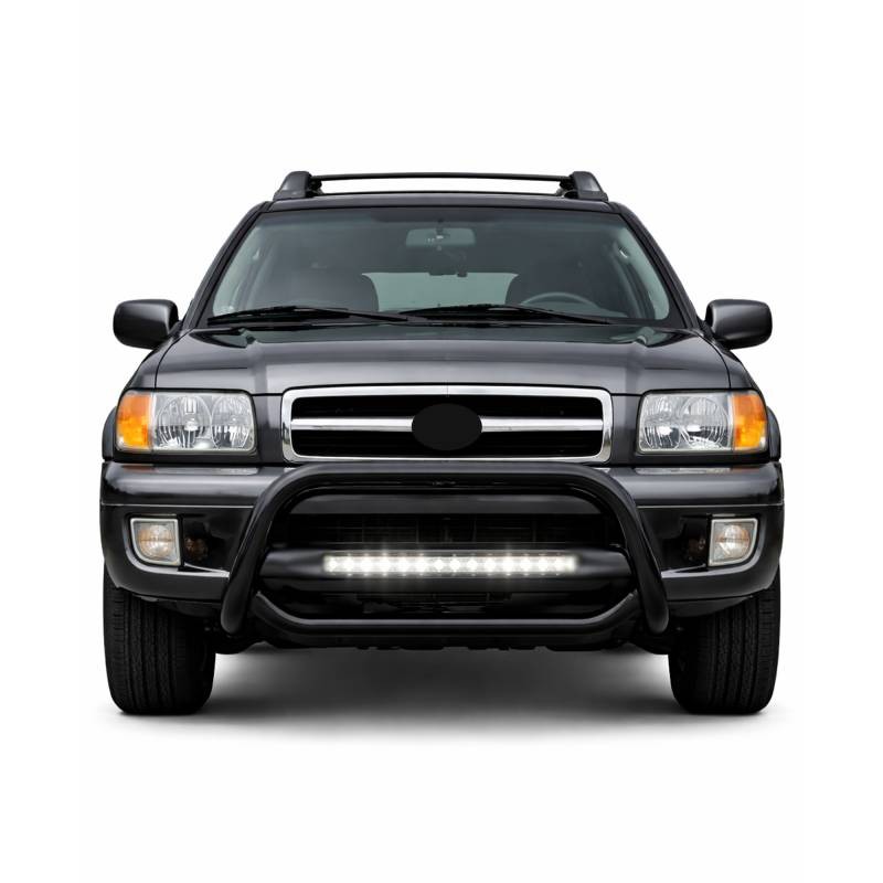 Black Horse Max Beacon Bull Bar No skid plate Black fit 1999-2003 Infiniti QX4