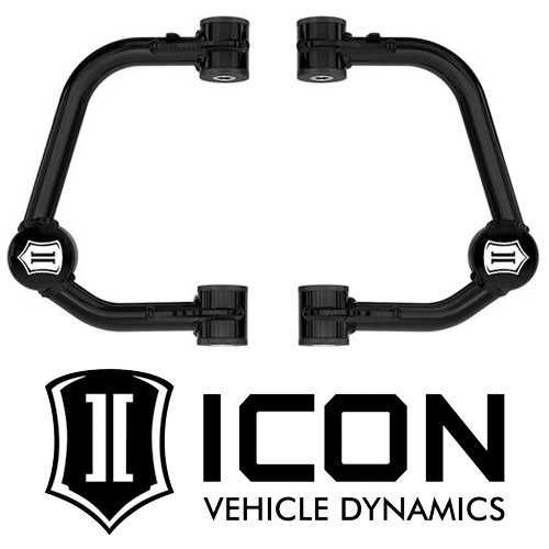 Icon Tubular Steel Delta Joint Upper Control Arms for 2021-2024 Ford F150