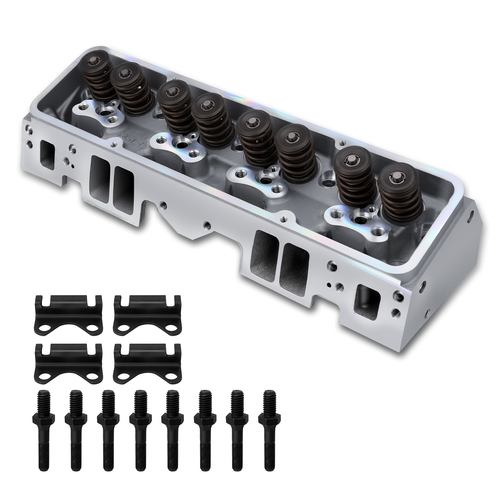 Complete Aluminum Cylinder Head for Chevy SBC 350 327 383 Corvette Camaro Z06