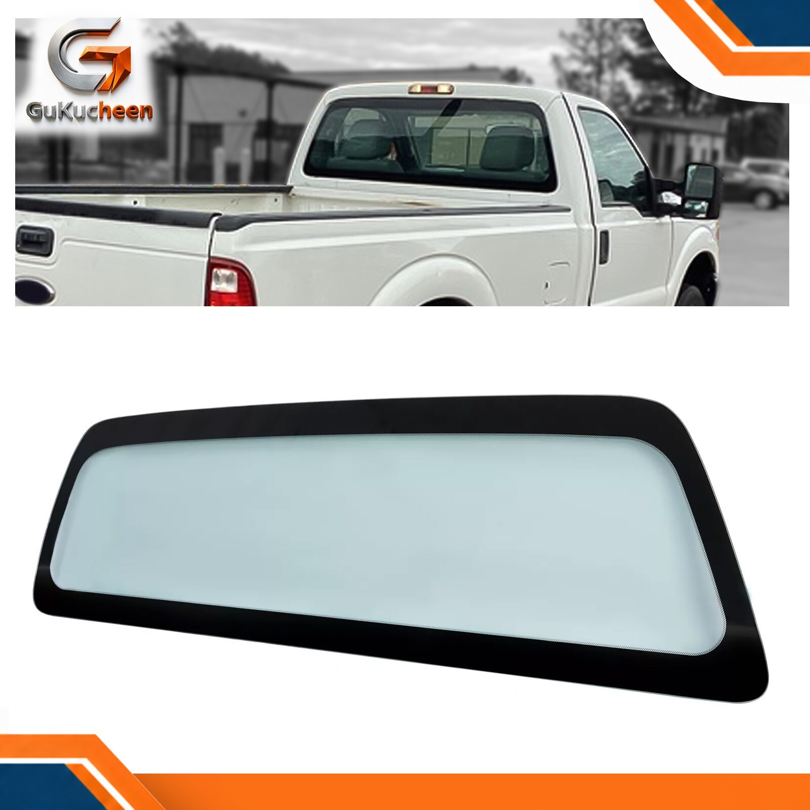 Fits 2008-2022 2016 Ford F250 F350 F450 F550 F650 F750 Rear Back Window Glass