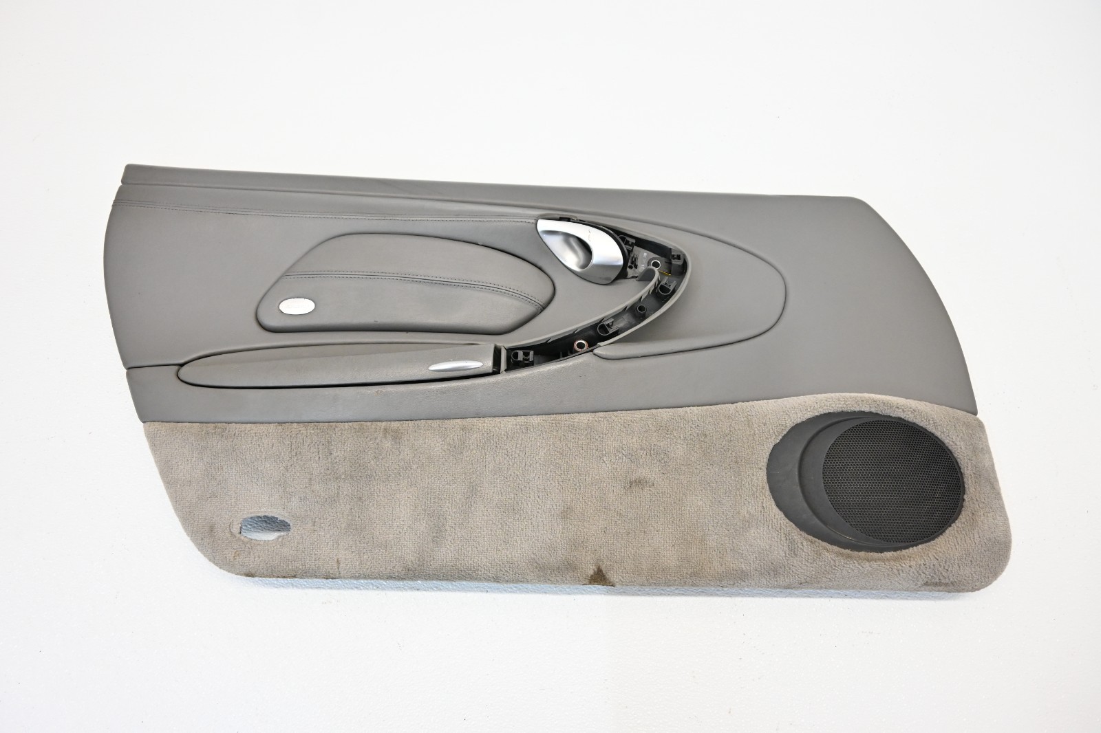 ⭐ 99-05 Porsche 911 Carrera Front Left Driver Side Door Card Panel Trim Gray Oem