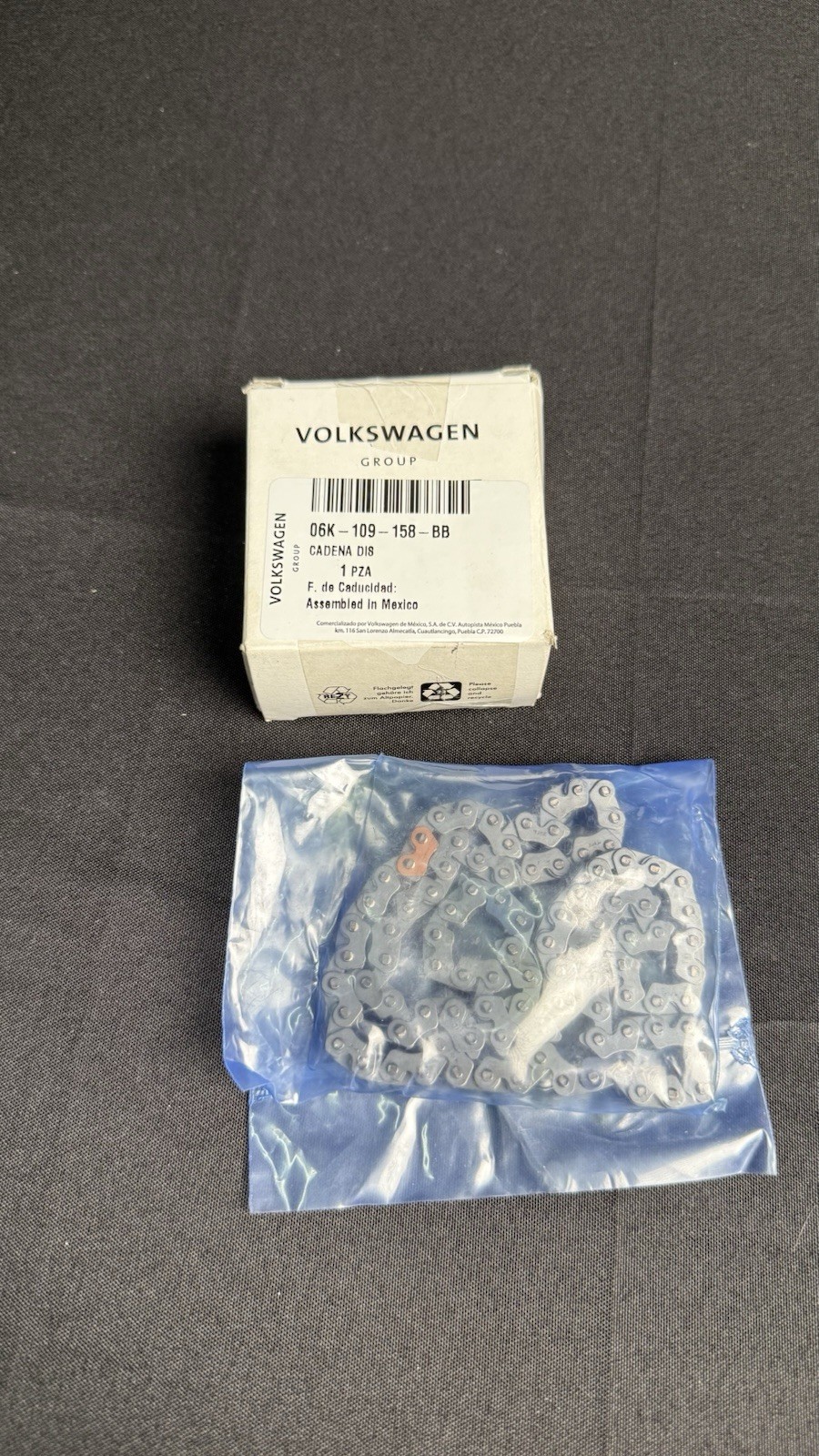 Volkswagen of America 06K109158BB -  Chain VAG AUDI