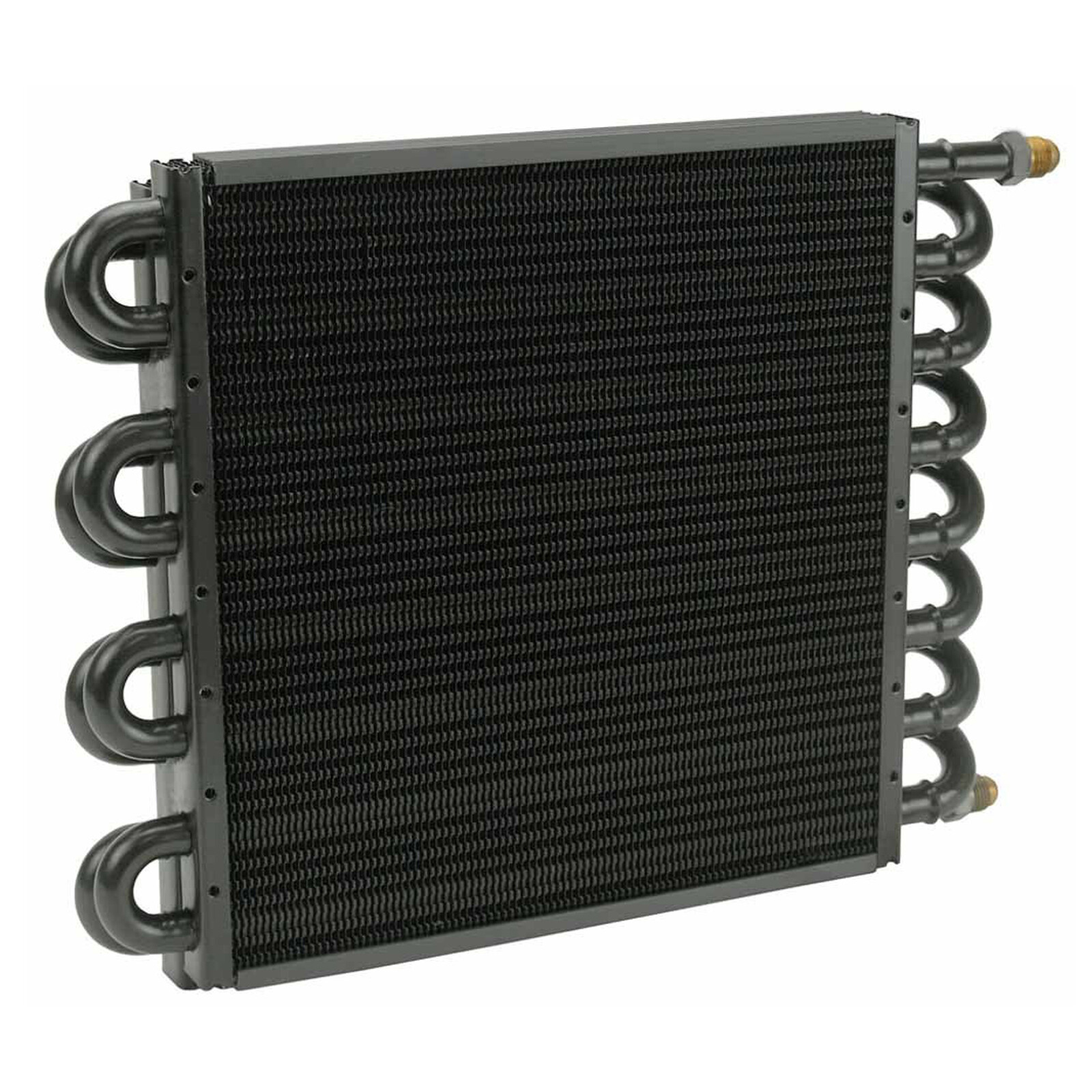 DERALE Fluid Cooler 16 Pass Electra-Cool Replacement Core 6AN In/Out Aluminum