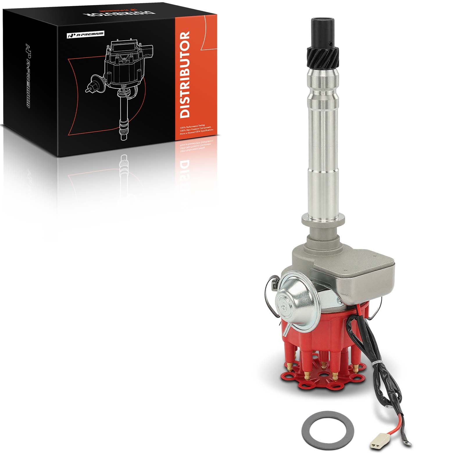 A-Premium Ignition Distributor w/ Cap & Rotor for Chevy SBC BBC 283 305 327 454 A-Premium Ignition Distributor w/ Cap & Rotor for Chevy SBC BBC 283 305 327 454
