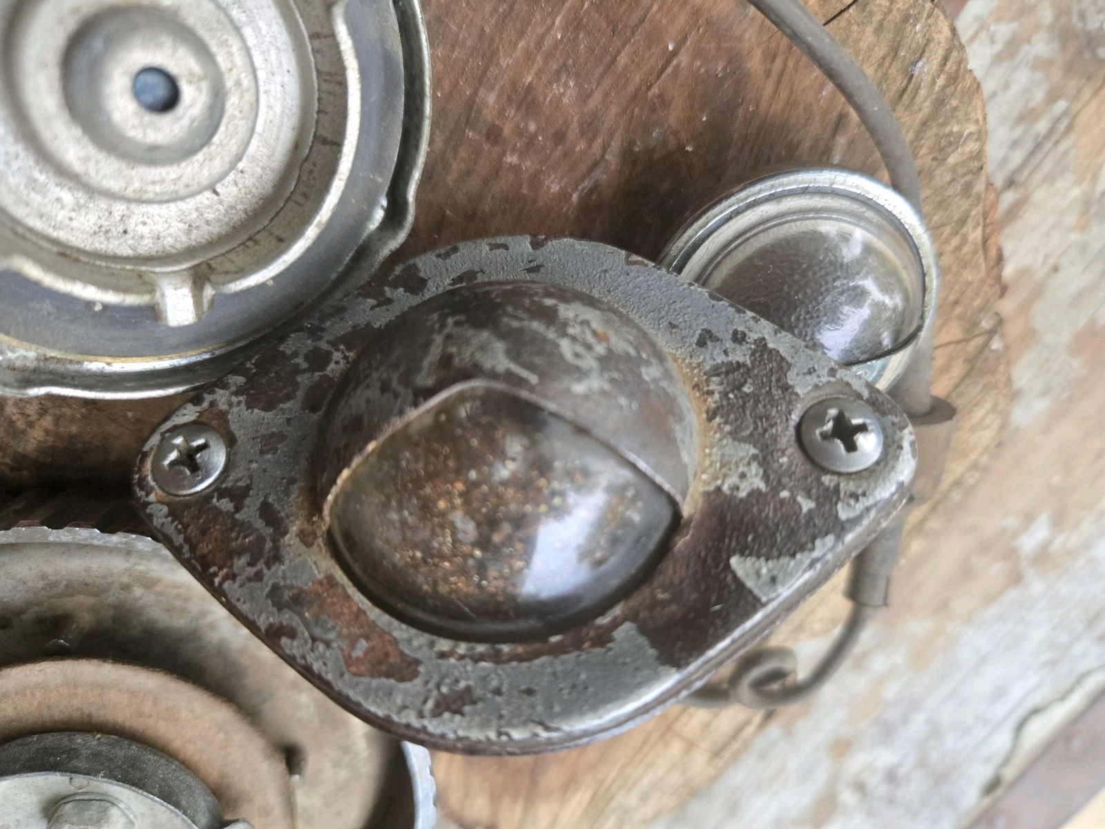 Vintage Sunbeam Alpine Rootes Gas Cap Stant Cap Fender Light Tag Lamp Hot Rod...