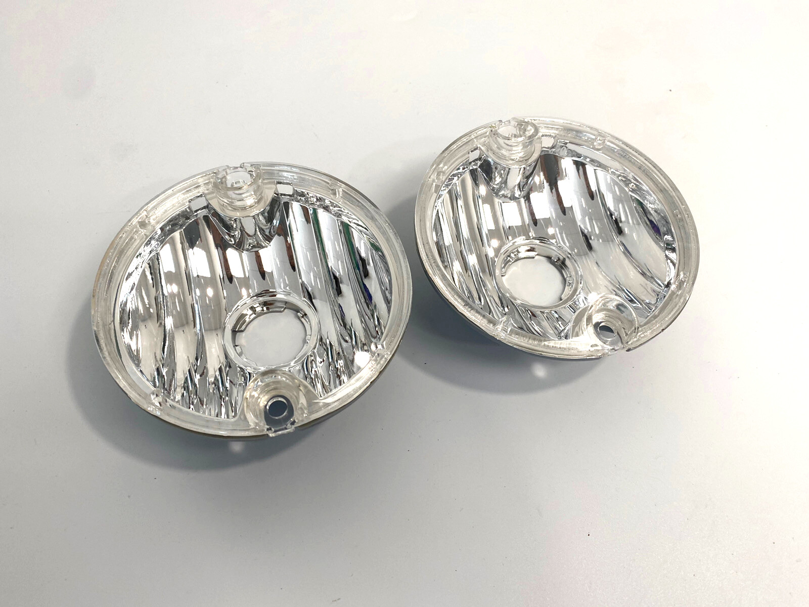 1974-1977 CAMARO Front Turn Signal Parking Lamp Lens w/ Trim Assembly Pair LH RH