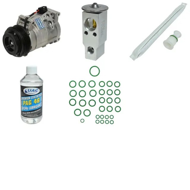 UAC A/C Compressor Expansion Valve Drier Desiccant Kit for 2004-07 Cadillac SRX