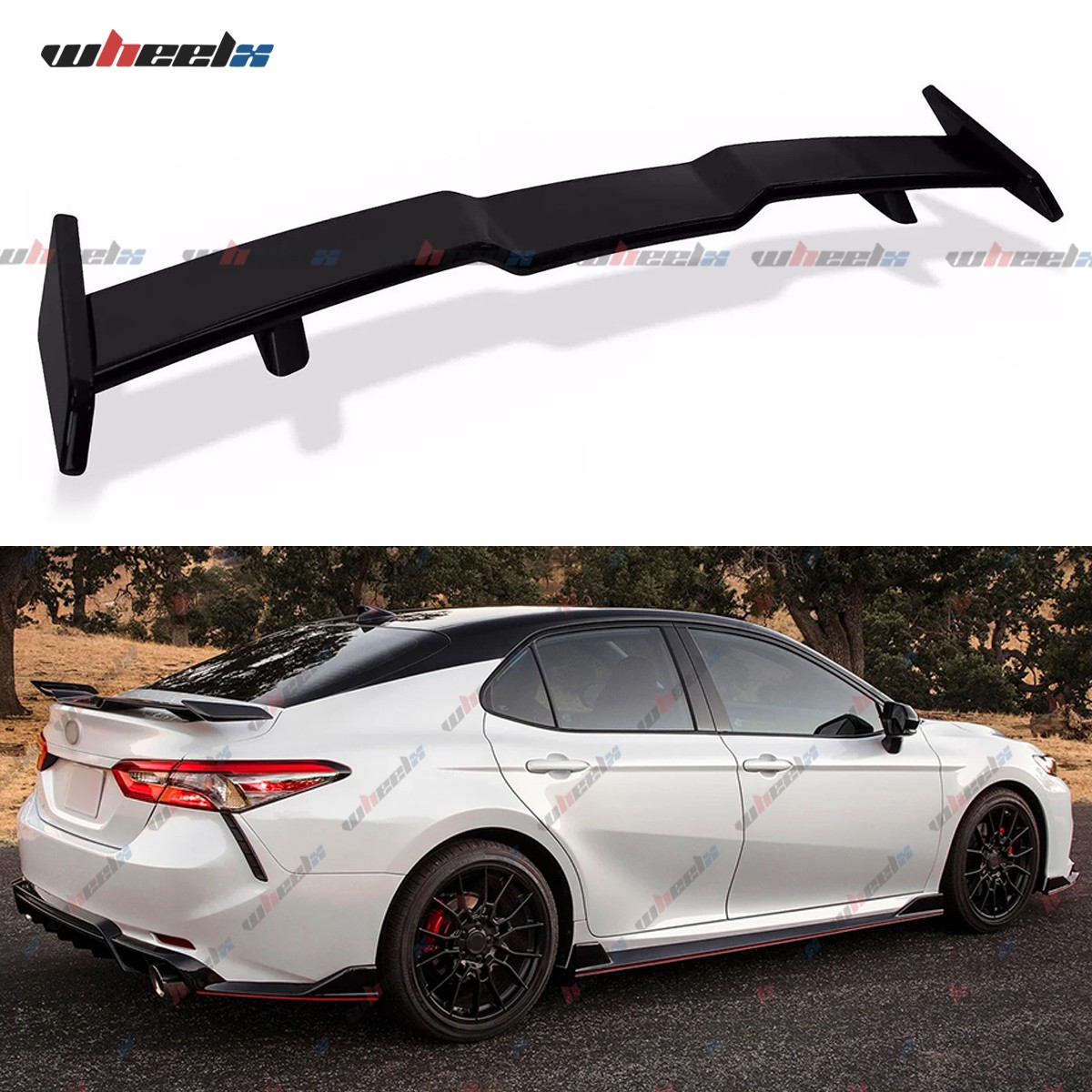 For 18-25 Toyota Camry SE XSE LE XLE Highkick Rear Trunk Spoiler Wing TRD Style