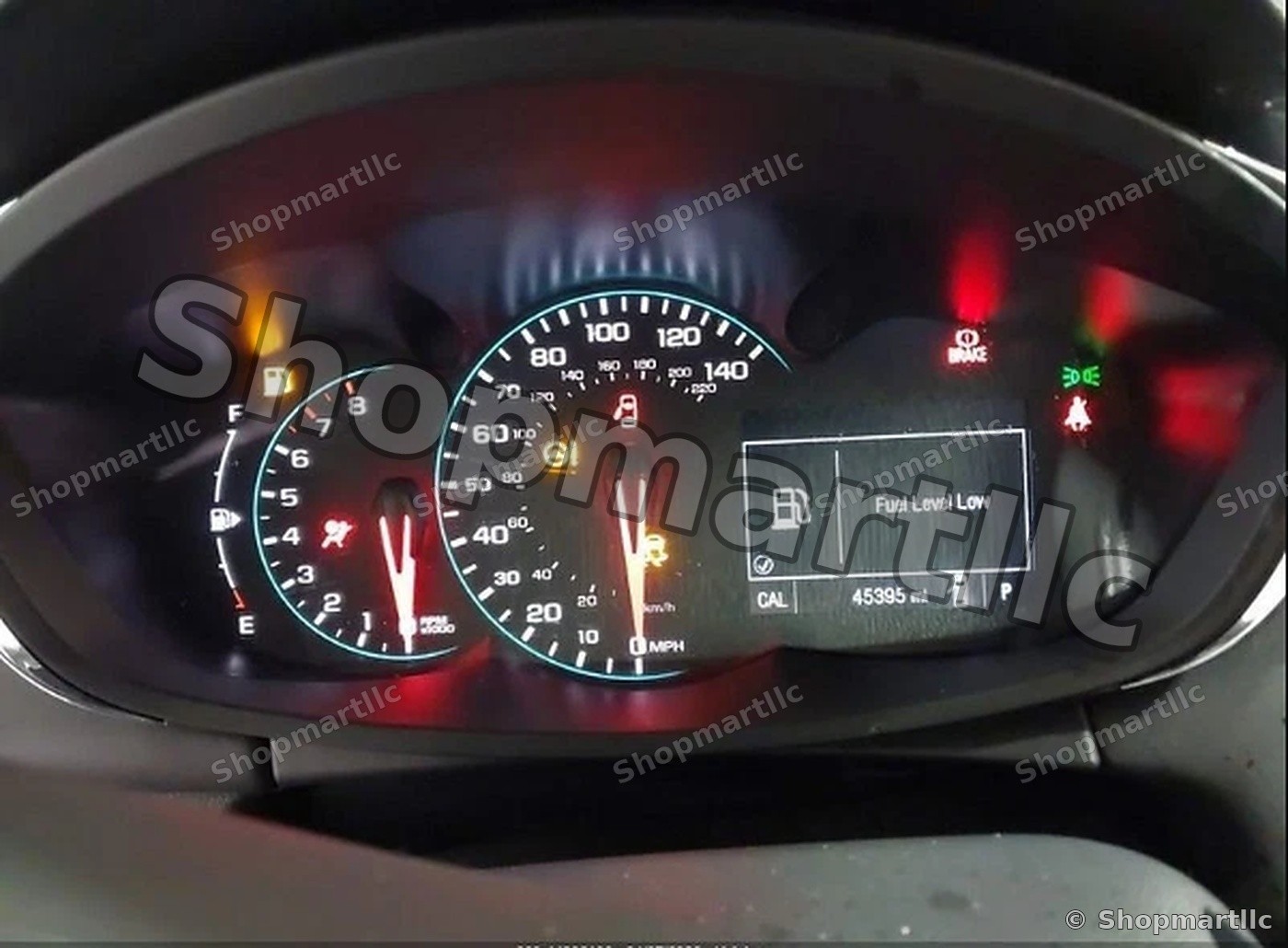 2019-2022 Chevy Trax Speedometer Cluster MPH Without Media Interface Used OEM